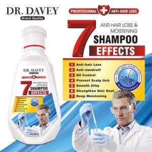 Dr. Davey Anti- Hair loss & Moistening Shampoo 7 Effects