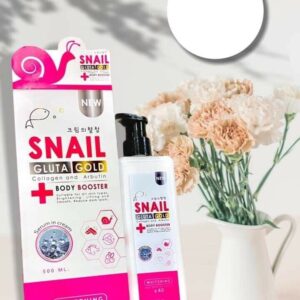 SNAIL GLUTA GOLD PLUS COLLAGEN AND ARBUTIN BODY BOOSTER🐌 X40